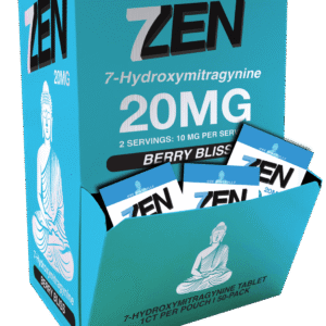 7Zen Hydroxy Berry Bliss 20 MG 50 Count Display
